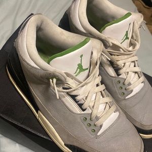 Jordan Retro 3 Chlorophyll (Authentic)